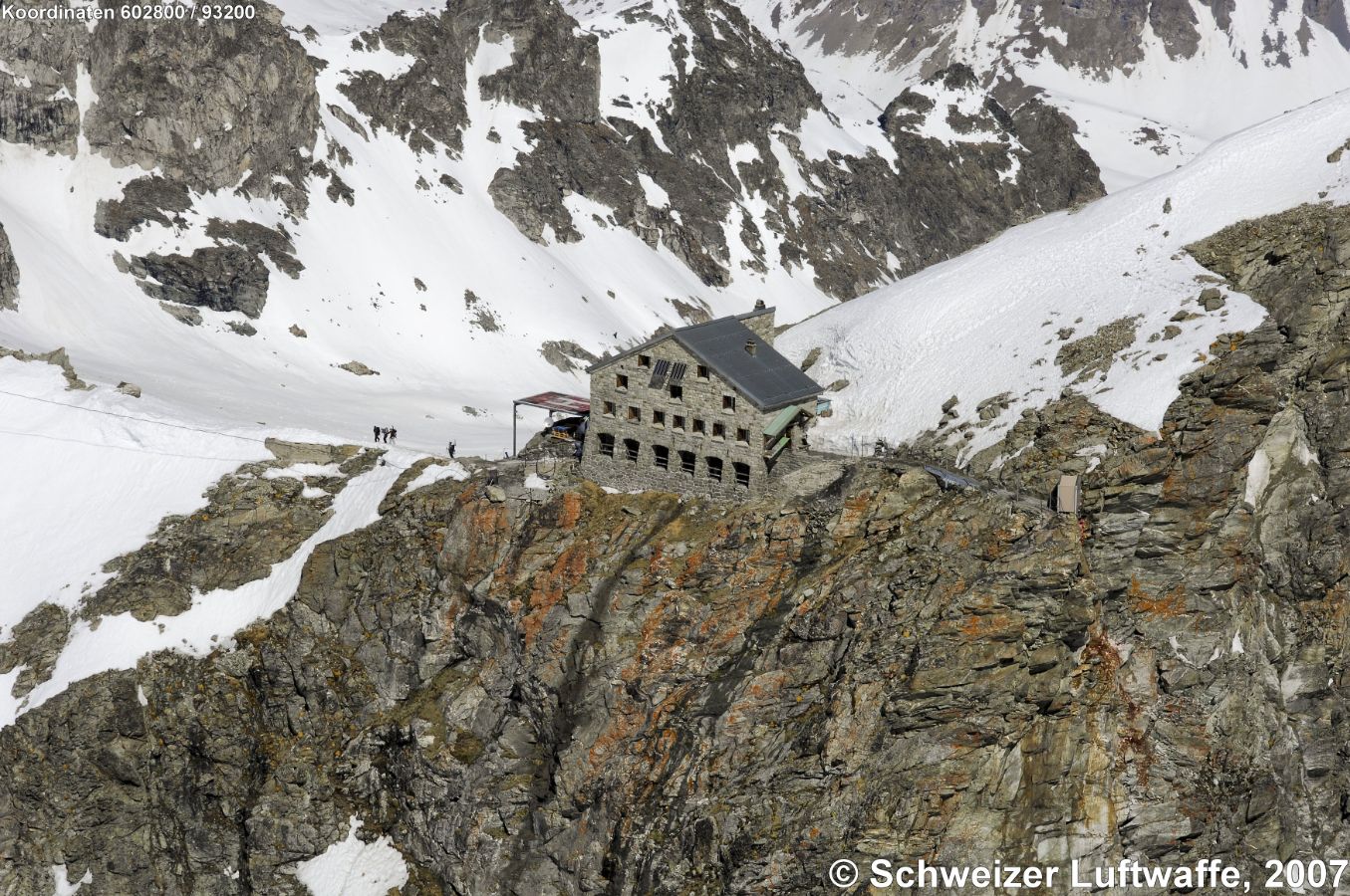 Cabane des Vignettes (CAS; 3152 m.ü.M.), am Tal-Ende des Val d'Arolla (Val d'Hérens) (3)